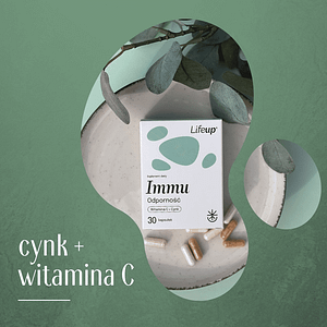 Cynk i witamina C - preparat na odporność Lifeup Immu